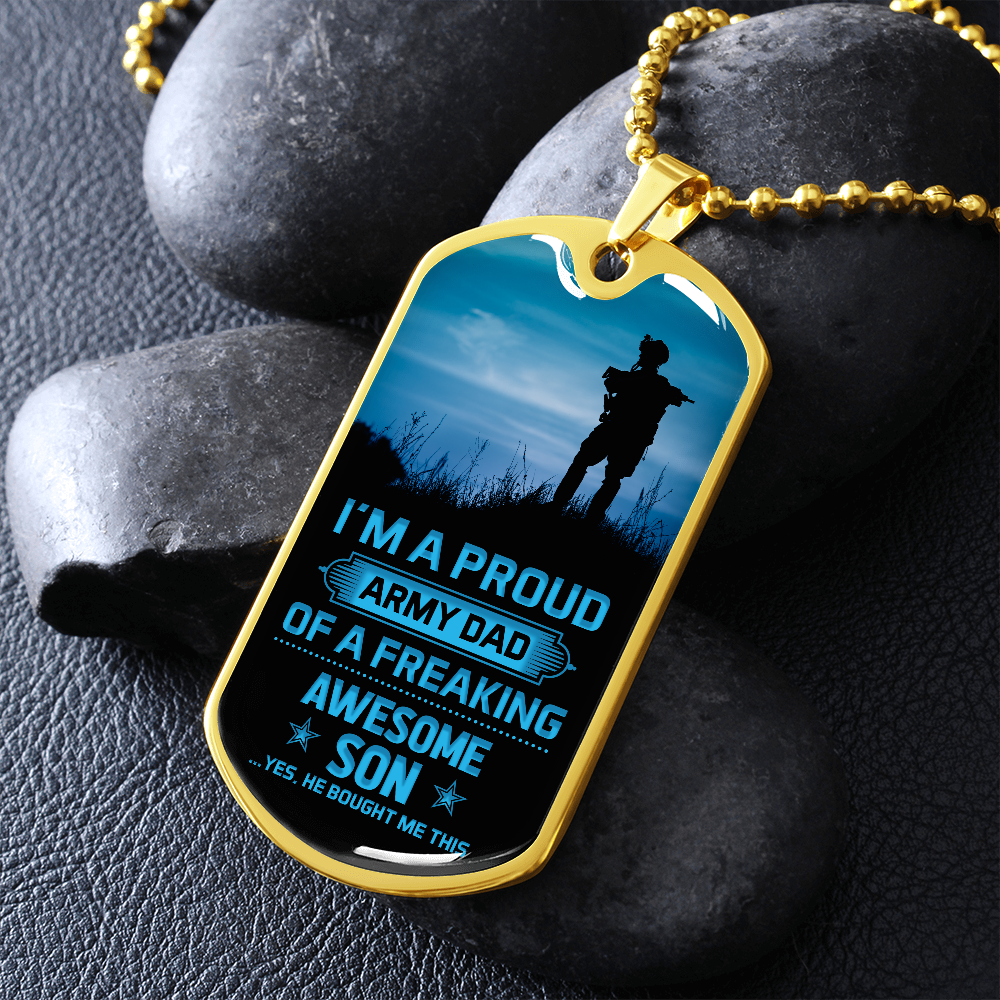 Army Dad - Dog Tag