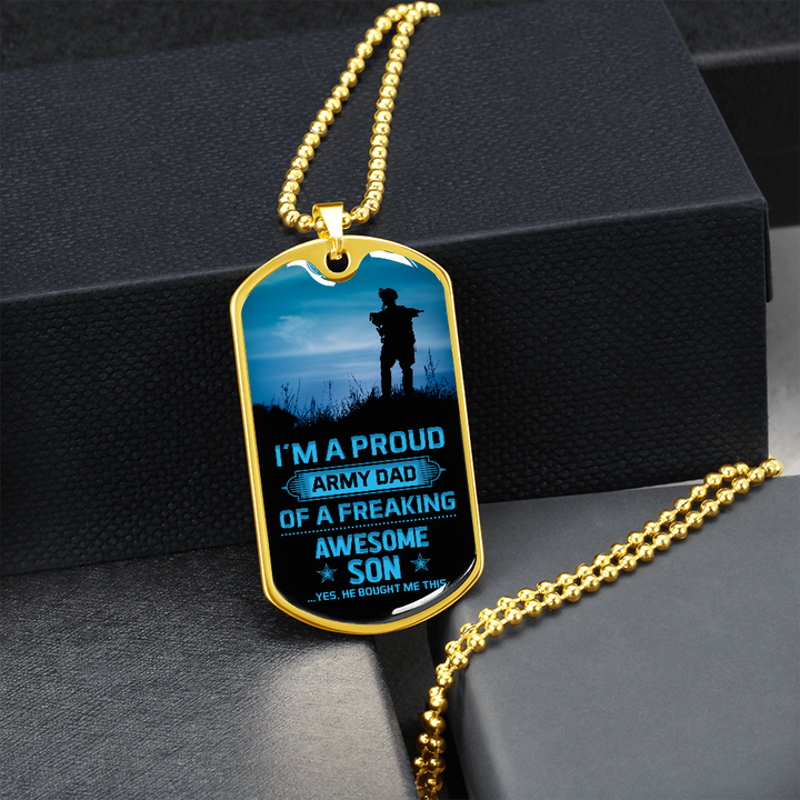 Army Dad - Dog Tag