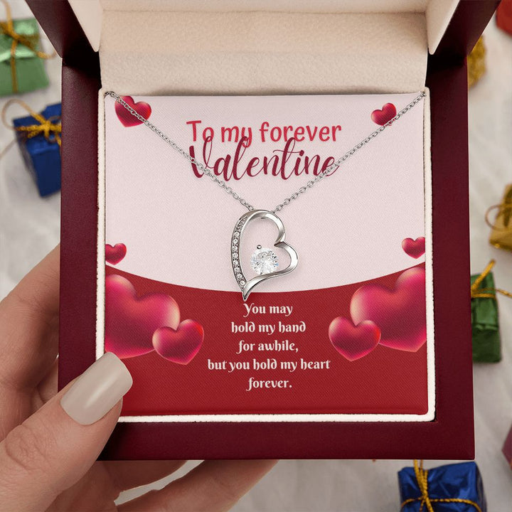 Valentine's Day | You hold my heart forever - Forever Love Necklace