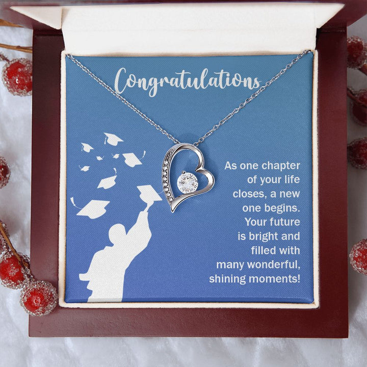 Happy Graduation | It's Time to Soar, Graduate! Your Future Awaits - Forever Love Necklace