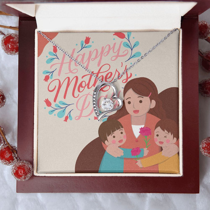 Happy Mother's Day | Honoring Your Love and Sacrifice - Forever Love Necklace