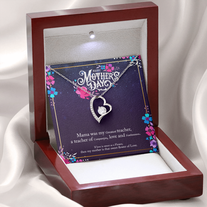Happy Mother's Day | Mama was my greatest Teacher - Forever Love Necklace