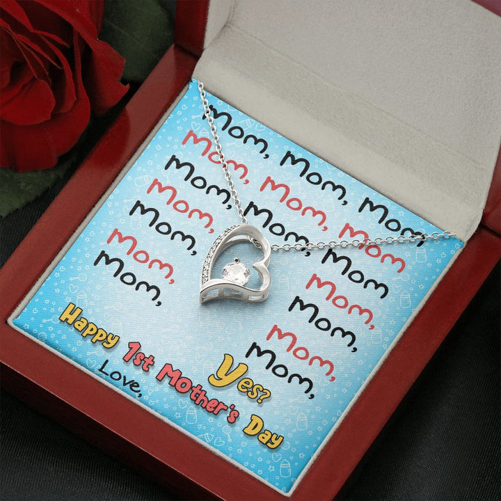 Mother's Day | Happy 1st Mother's Day - Forever Love Necklace