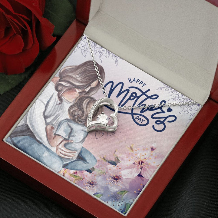 Happy Mother's Day | I love you Mommy - Forever Love Necklace