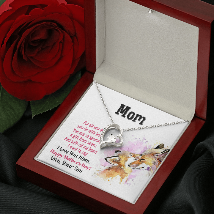 Mother's Day | Love, Your Son - Forever Love Necklace
