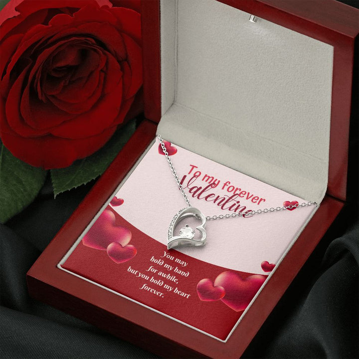 Valentine's Day | You hold my heart forever - Forever Love Necklace