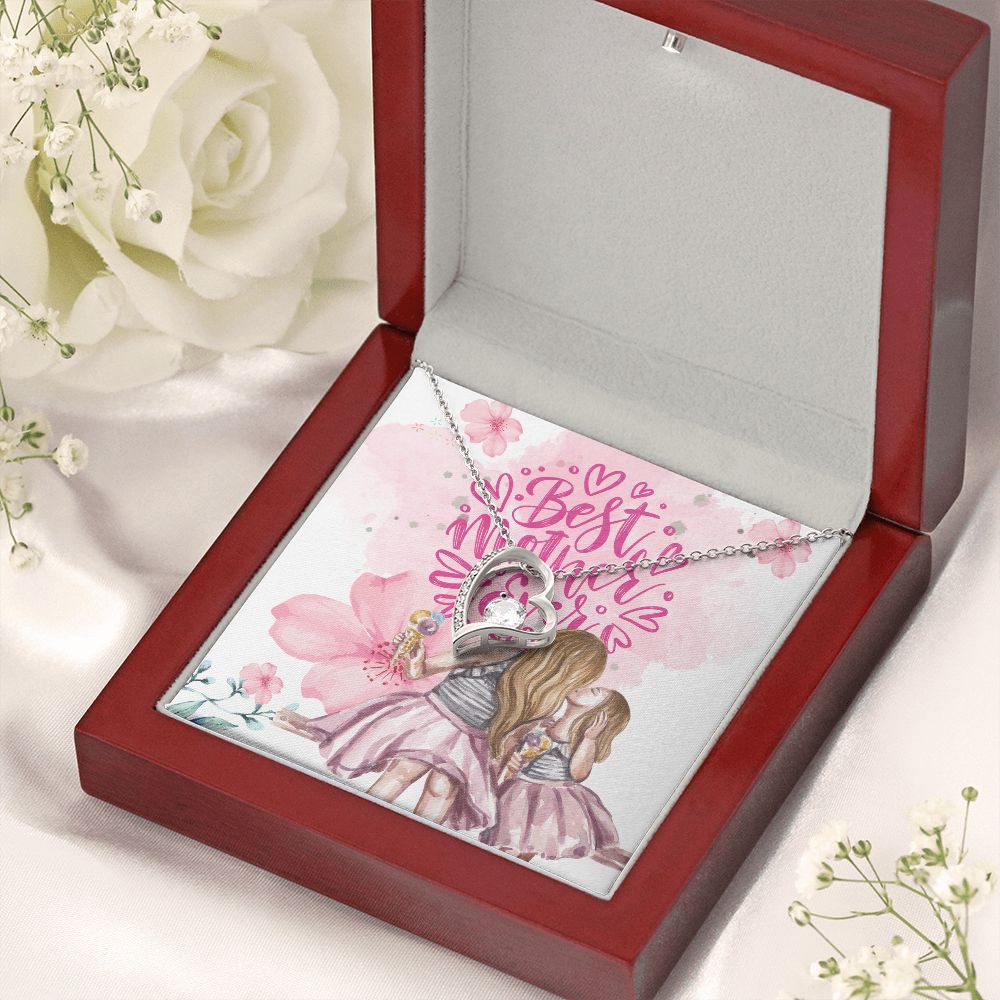 Happy Mother's Day | Best Mother Ever - Forever Love Necklace