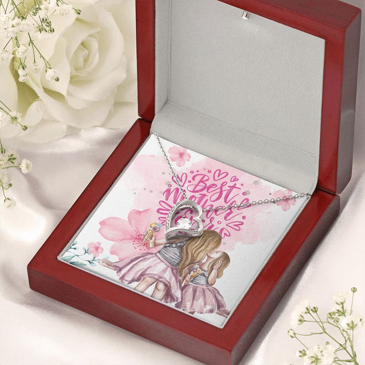 Happy Mother's Day | Best Mother Ever - Forever Love Necklace