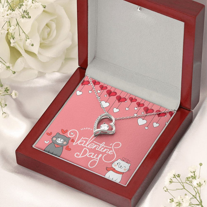 Happy Valentine's Day | Together forever - Forever Love Necklace