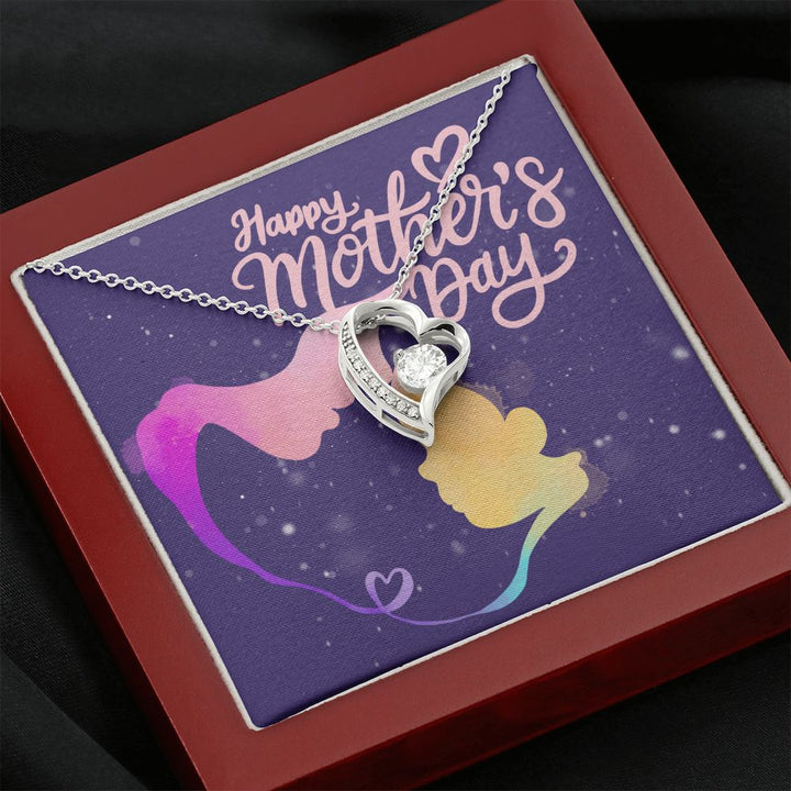 Happy Mother's Day | To the Best Mom in the World - Forever Love Necklace