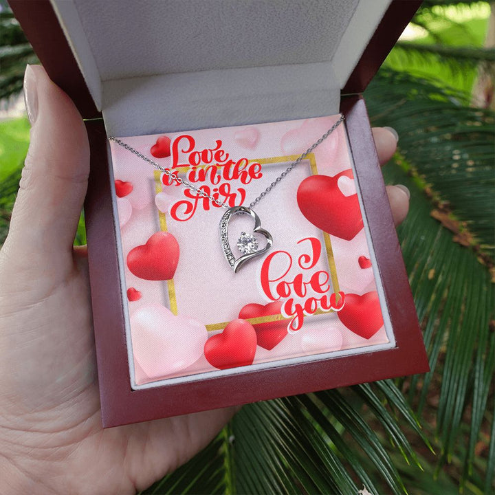 Happy Valentine's Day | Love is in the Air - Forever Love Necklace