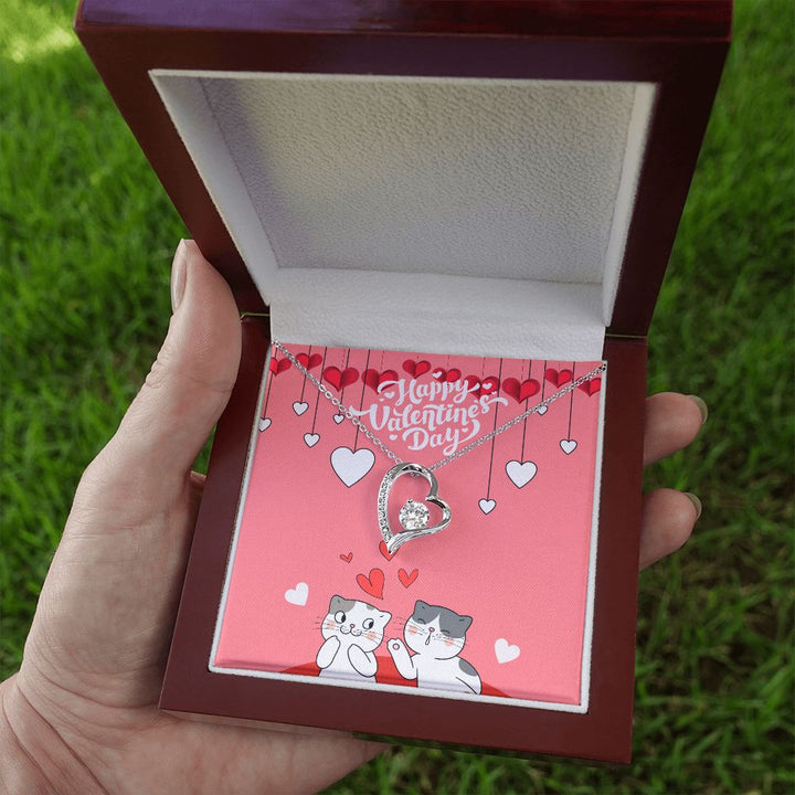 Happy Valentine's Day | You are My One and Only - Forever Love Necklace