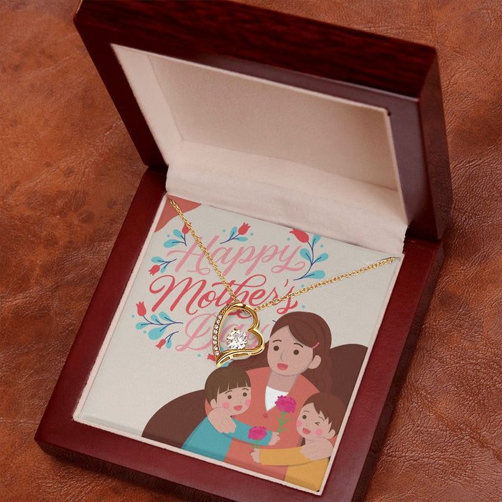 Happy Mother's Day | Honoring Your Love and Sacrifice - Forever Love Necklace