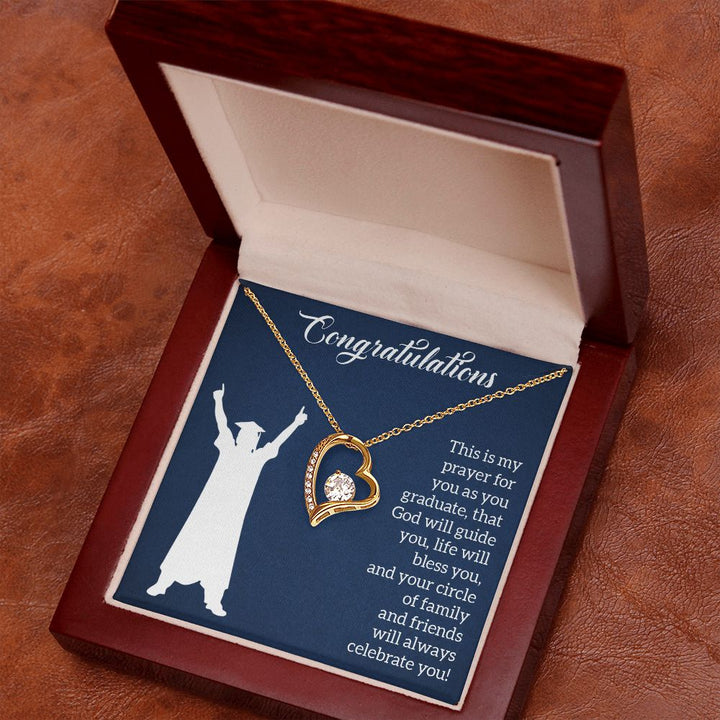 Happy Graduation | An Inspiration to Us All - Forever Love Necklace