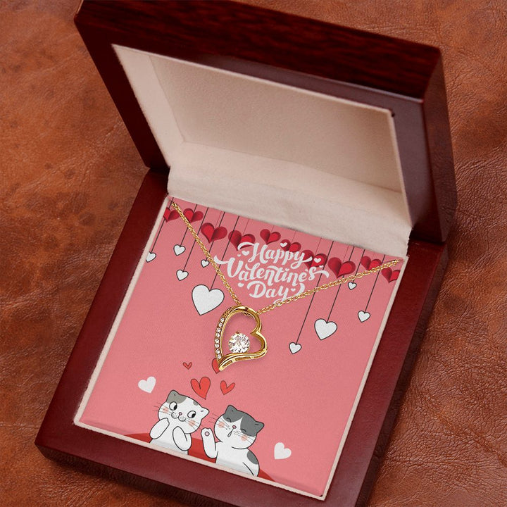 Happy Valentine's Day | You are My One and Only - Forever Love Necklace