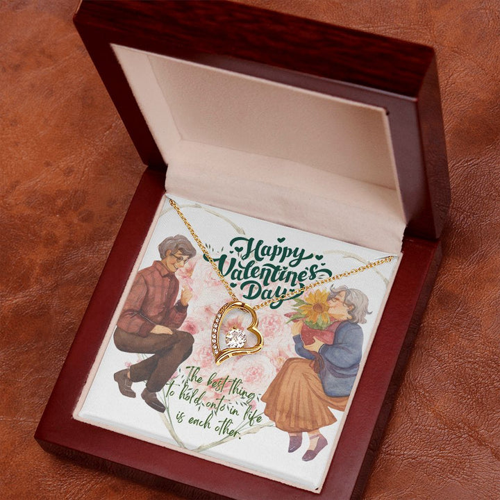 Happy Valentine's Day | A lifetime of love - Forever Love Necklace