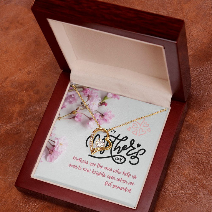 Happy Mother's Day | Mothers are the ones who help us - Forever Love Necklace