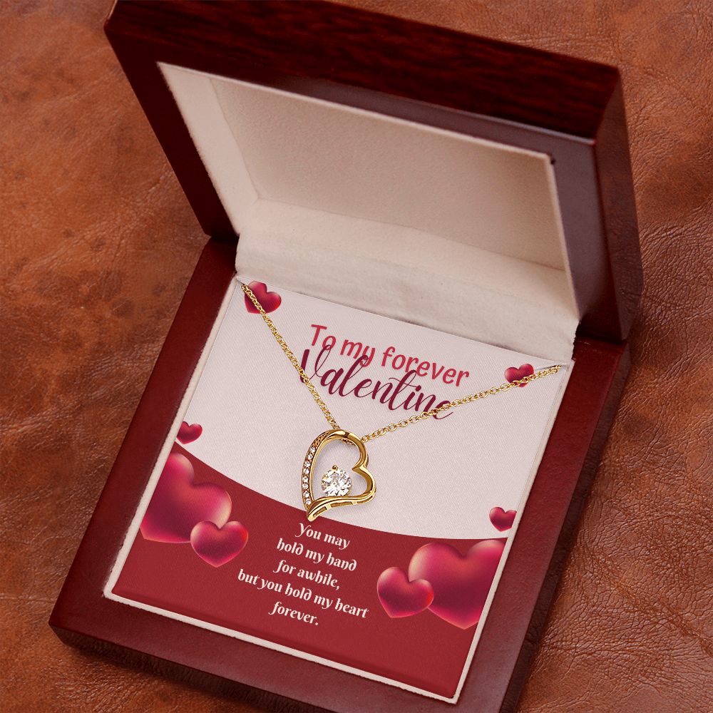 Valentine's Day | You hold my heart forever - Forever Love Necklace