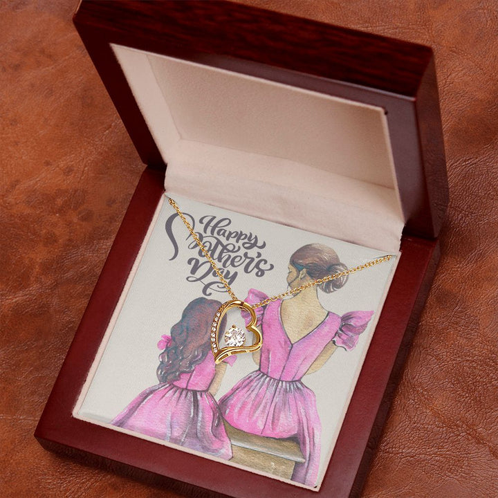 Happy Mother's Day | You're More Than a Mom, You're My Best Friend - Forever Love Necklace