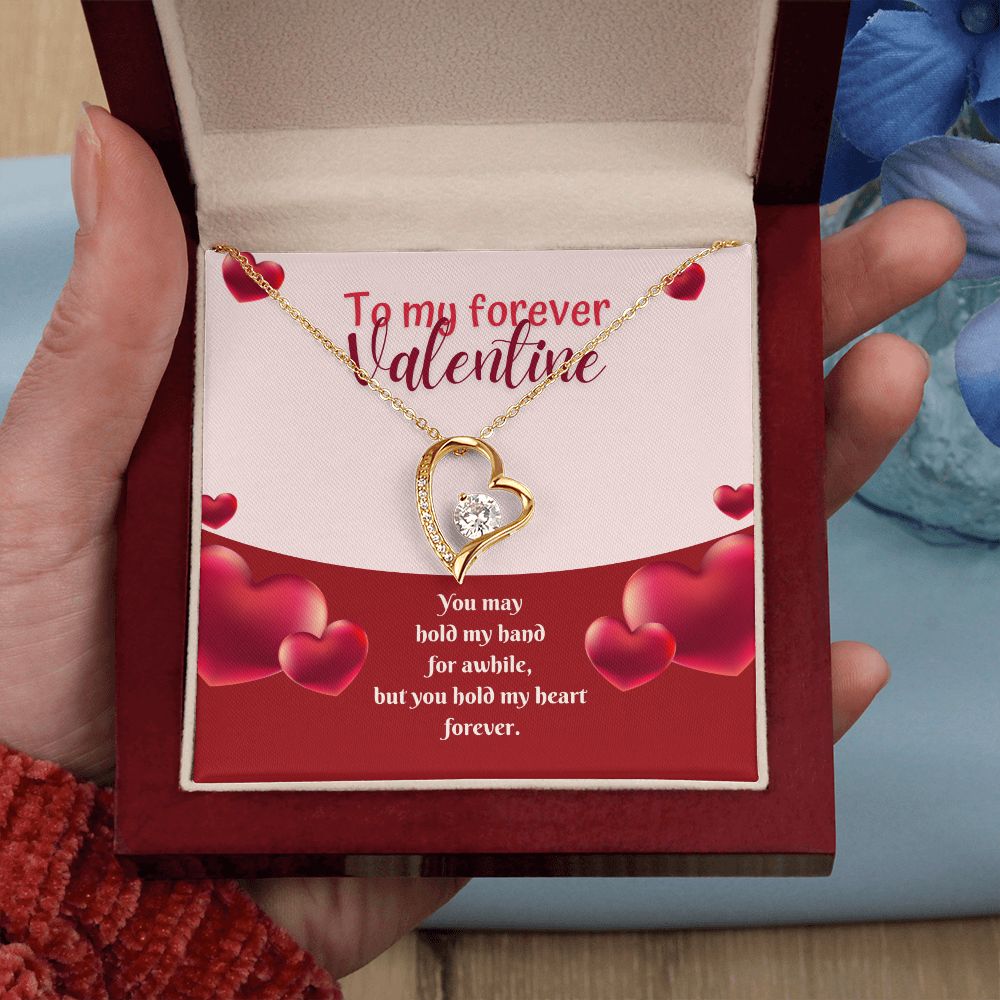 Valentine's Day | You hold my heart forever - Forever Love Necklace