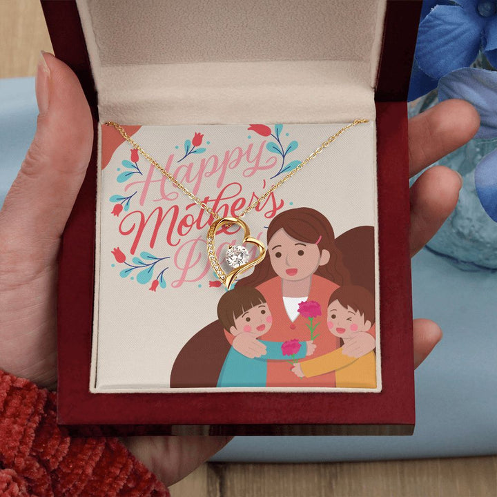 Happy Mother's Day | Honoring Your Love and Sacrifice - Forever Love Necklace
