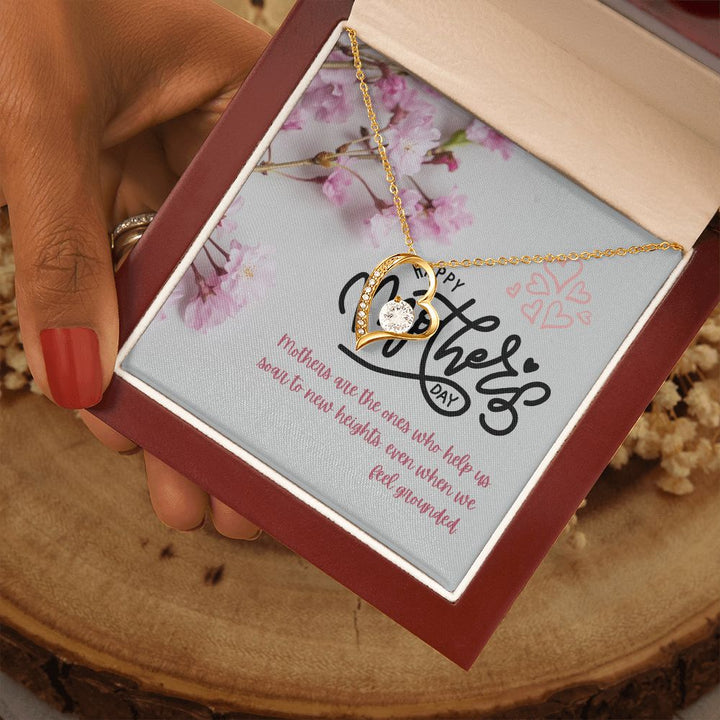 Happy Mother's Day | Mothers are the ones who help us - Forever Love Necklace