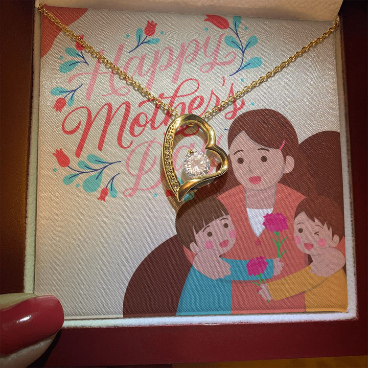 Happy Mother's Day | Honoring Your Love and Sacrifice - Forever Love Necklace
