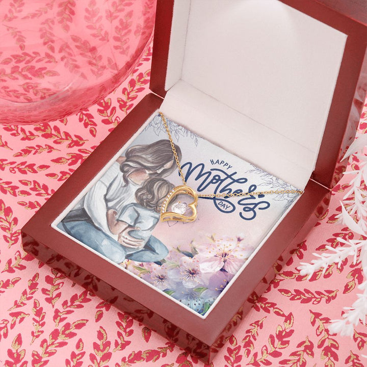 Happy Mother's Day | I love you Mommy - Forever Love Necklace