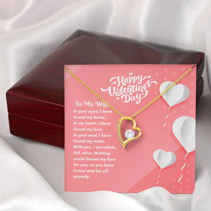 Valentine's Day | To My Wife - Forever Love Necklace