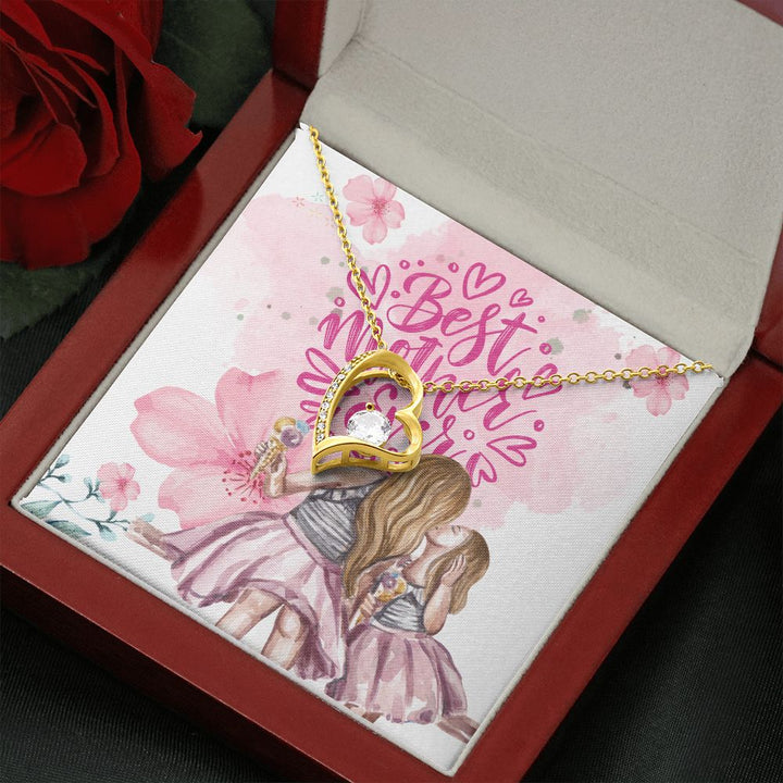 Happy Mother's Day | Best Mother Ever - Forever Love Necklace