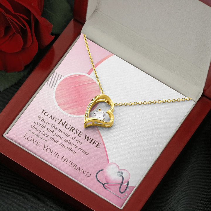 To My Wife | Love, Your Husband - Forever Love Necklace