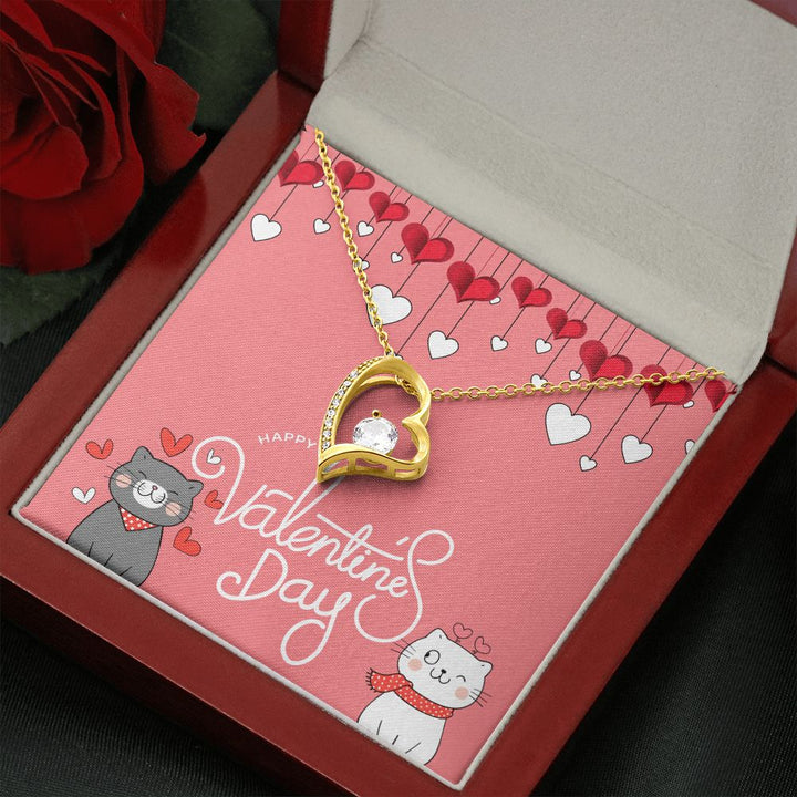 Happy Valentine's Day | Together forever - Forever Love Necklace