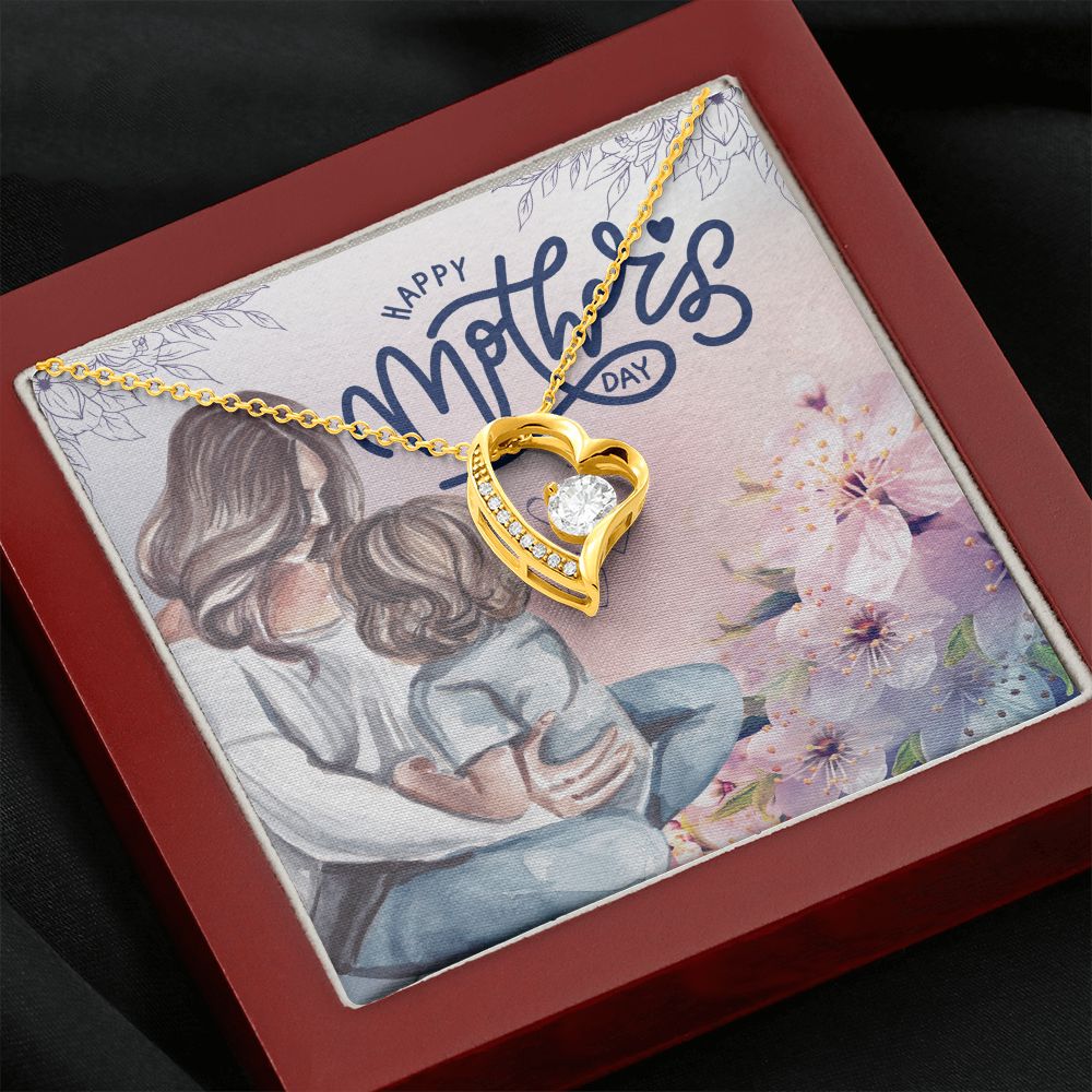 Happy Mother's Day | I love you Mommy - Forever Love Necklace