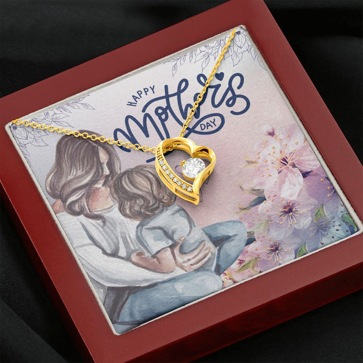 Happy Mother's Day | I love you Mommy - Forever Love Necklace