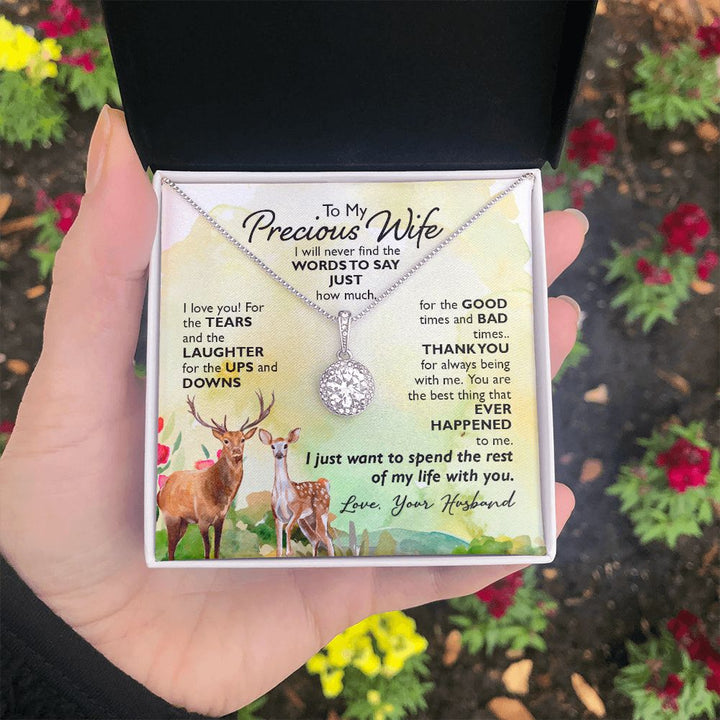 To My Wife | To My Precious Wife - Eternal Hope Necklace