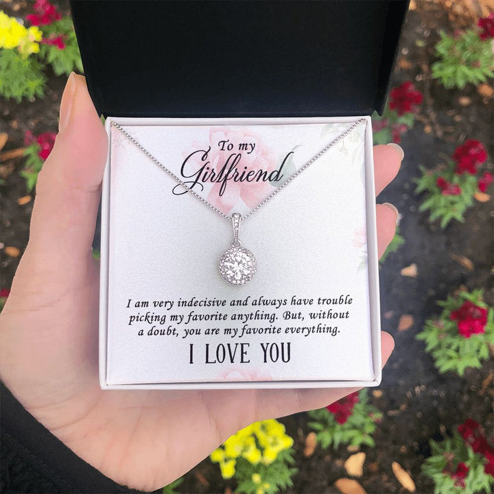 To My Girlfriend | I  am very indecisive - Eternal Hope Necklace