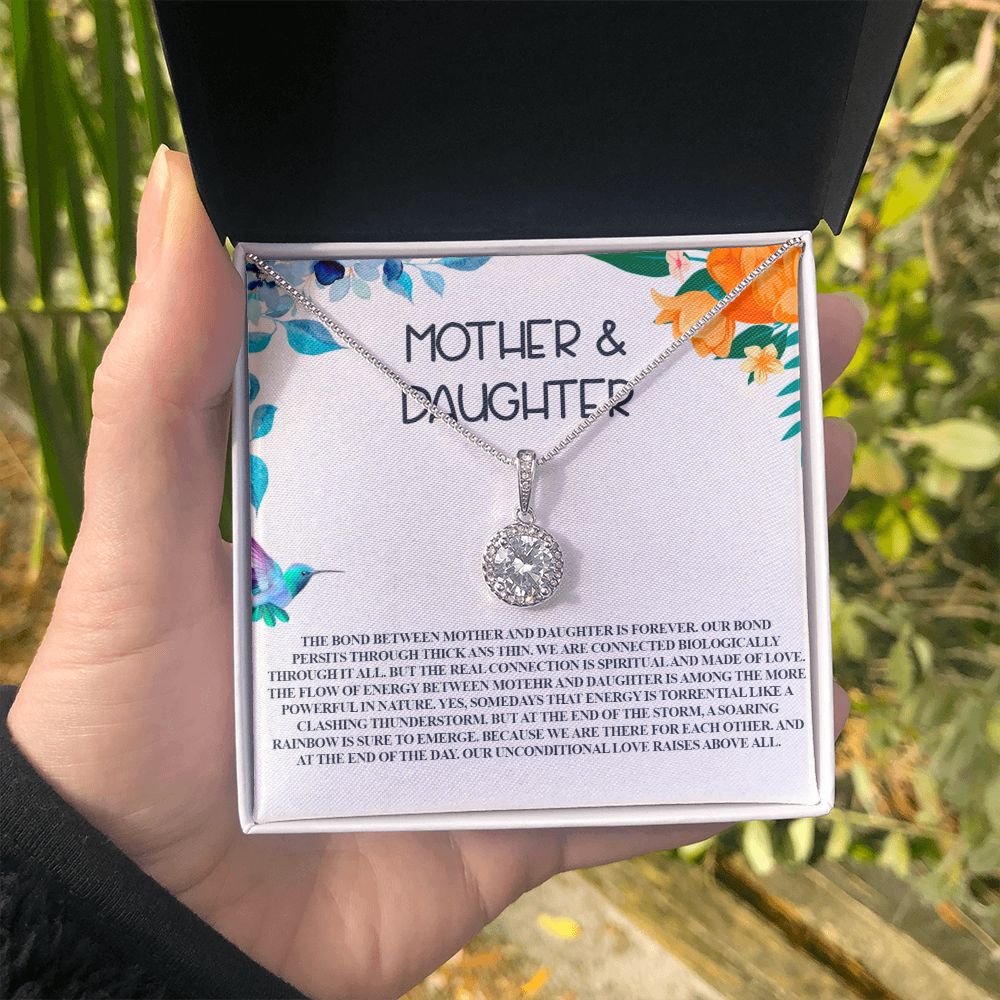 Mother and Daughter | We are connected biologically through it all - Eternal Hope Necklace