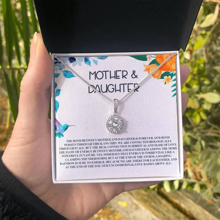 Mother and Daughter | We are connected biologically through it all - Eternal Hope Necklace