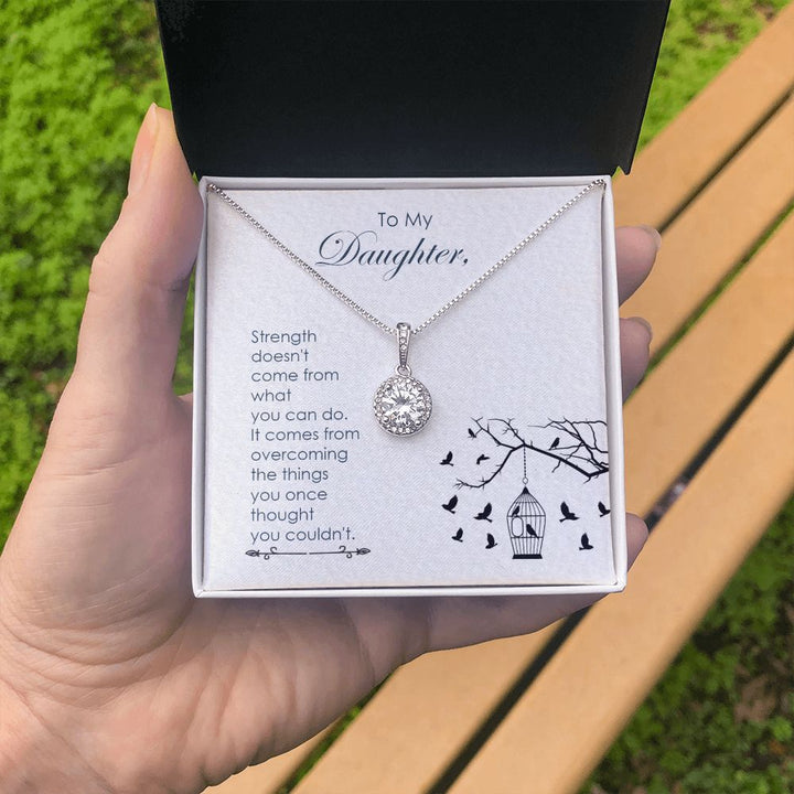To My Daughter | Believe in Yourself - Eternal Hope Necklace