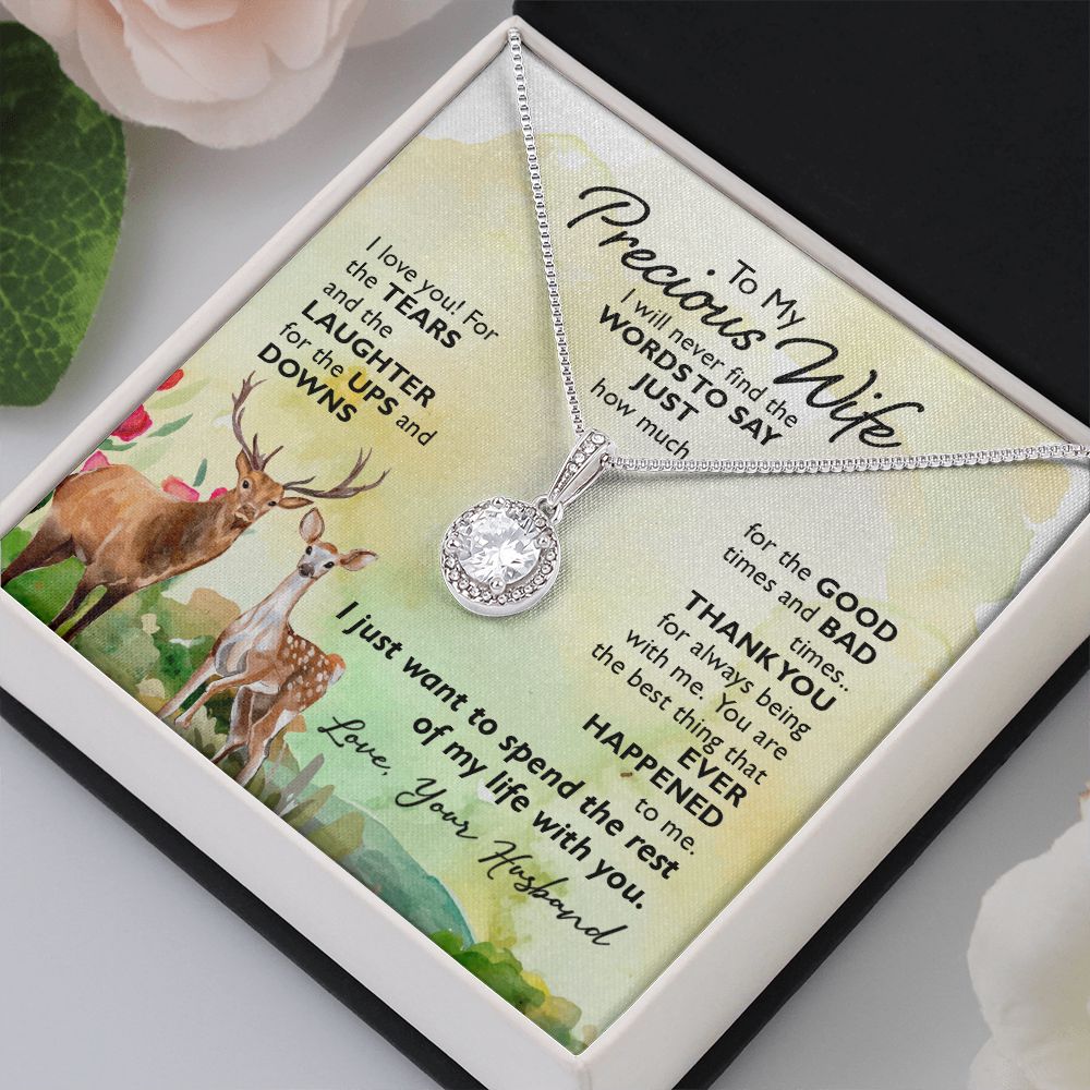 To My Wife | To My Precious Wife - Eternal Hope Necklace