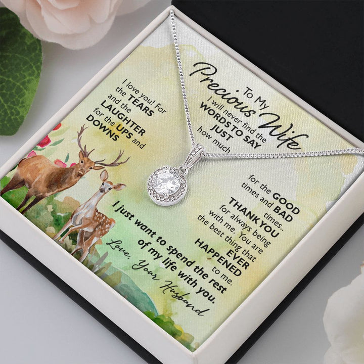 To My Wife | To My Precious Wife - Eternal Hope Necklace