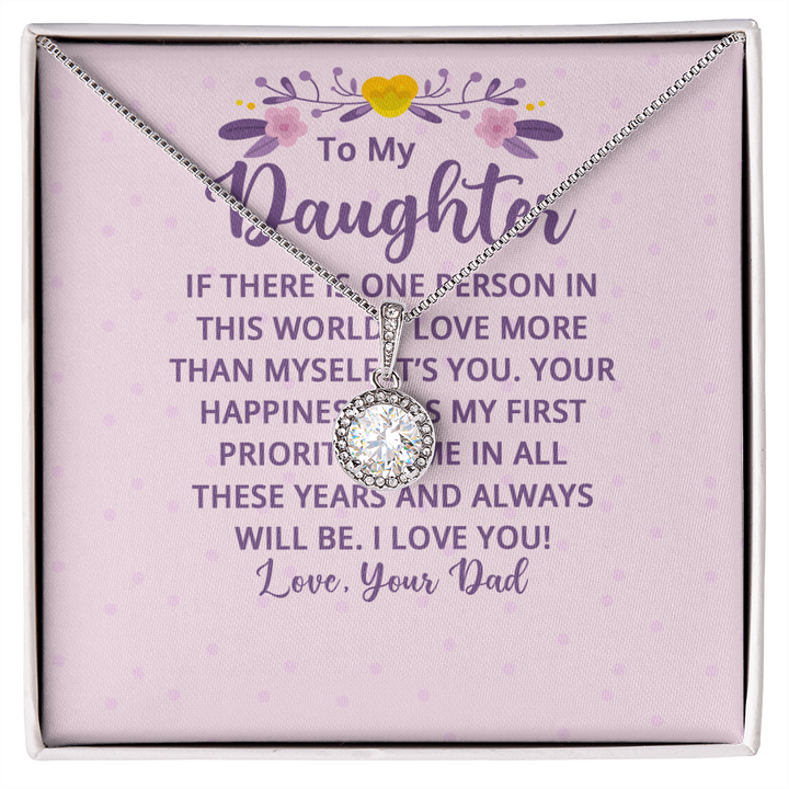 To My Daughter - Eternal Hope Necklace