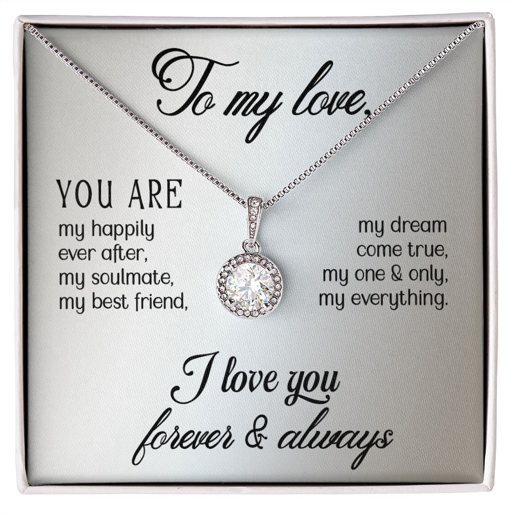 To My Wife | I love you Forever and Always - Eternal Hope Necklace