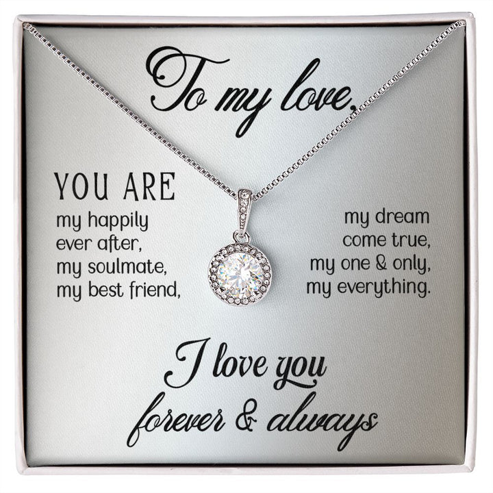 To My Wife | I love you Forever and Always - Eternal Hope Necklace