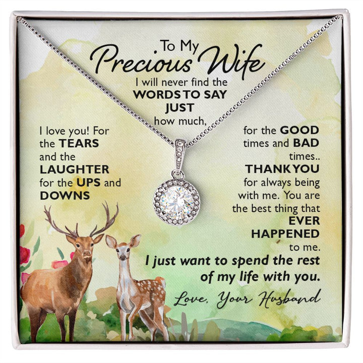 To My Wife | To My Precious Wife - Eternal Hope Necklace