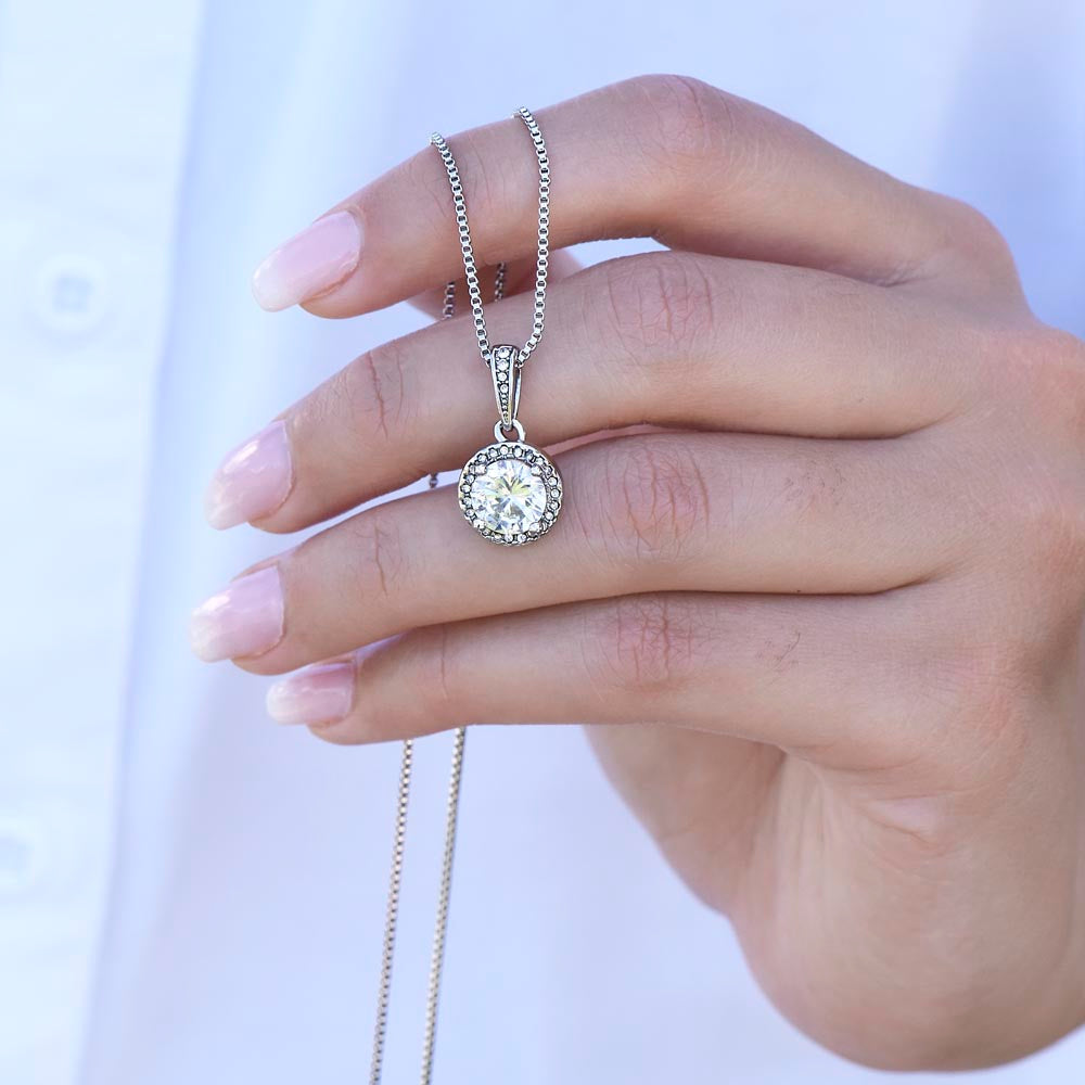 To My Granddaughter | Merry Christmas - Eternal Hope Necklace