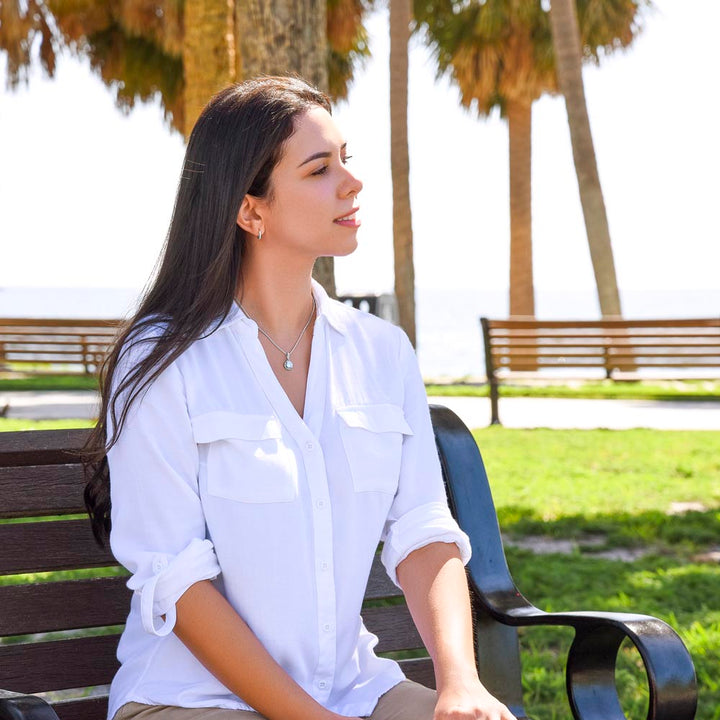 Mother and Daughter | We are connected biologically through it all - Eternal Hope Necklace