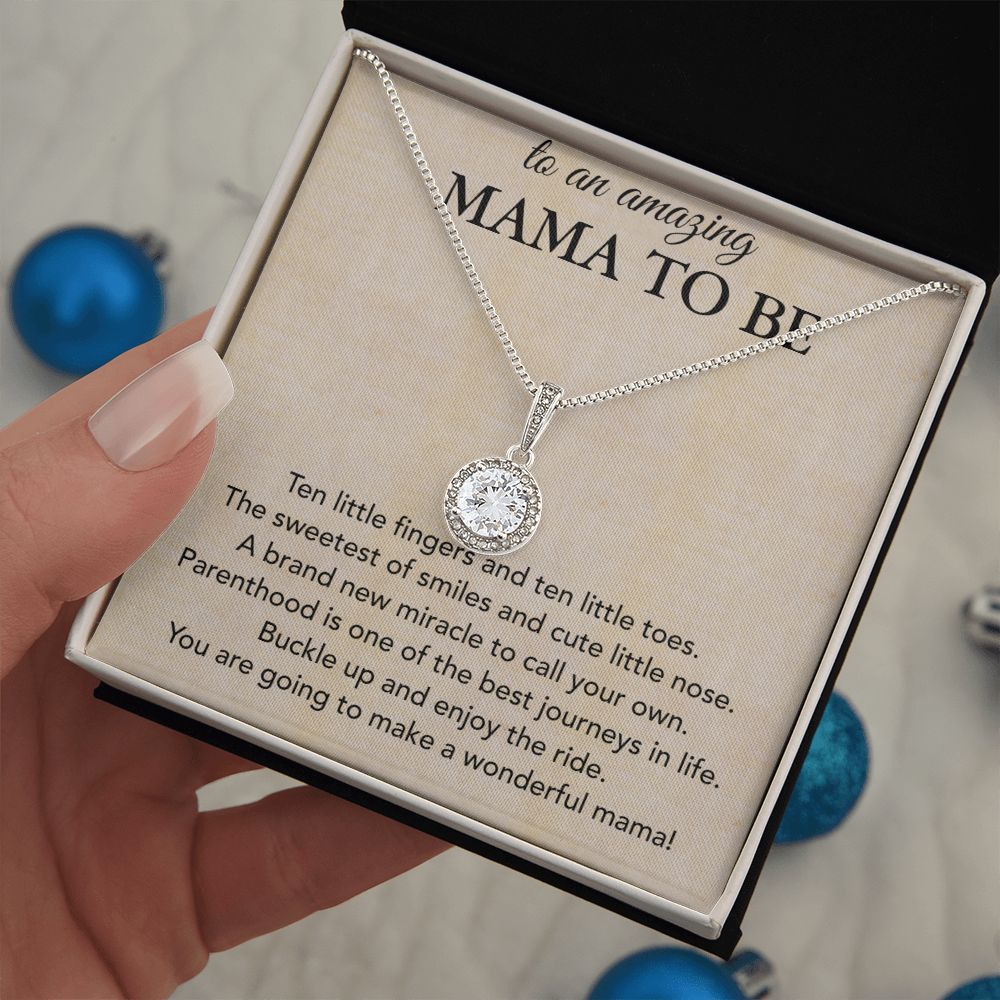 To an amazing Mama to be | The sweetest of smiles and cute little nose - Eternal Hope Necklace