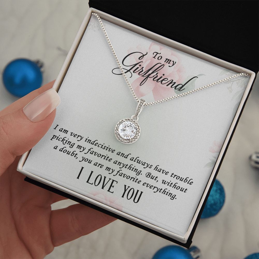 To My Girlfriend | I  am very indecisive - Eternal Hope Necklace