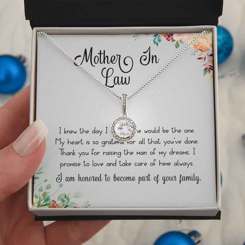 To My Mother-In-Law | My Heart is so grateful for all that you've done - Eternal Hope Necklace
